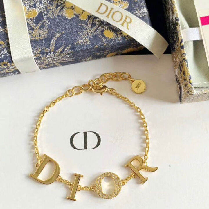 Dior letter discount bracelet