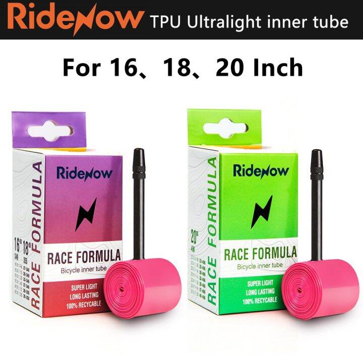 Ridenow Ultralight Bicycle Inner Tube For 16 18 20 Inches Brompton ...