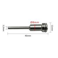 สกรู Mandrel Dremel คุณภาพสูงเหล็กขนาด3.2/6มม. 1ชิ้นฉลามเขี้ยวหมูล้อสว่านแกนสำหรับ Dremel Dremel