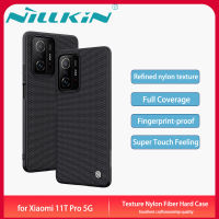 Nillkin เคสหลังโทรศัพท์มือถือ,เคสมือถือ Xiaomi 11T Pro 5G เคสผิวนุ่มทำจากไนลอนไฟเบอร์