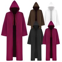 ✖♤△ chailian261683 Gothic Cape Cos Costume Medieval Hooded Robe