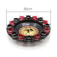 พร้อมส่ง  เกมรูเล็ต เกมหมุนวงล้อ เกมในวงเหล้า Drinking Roulette รูเล็ต เกมเสี่ยงทาย แก้วช๊อต ของเล่นในวงเหล้า