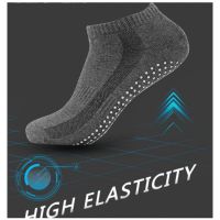 ❅▫ Men 39;S 4 Color Yoga Garter Non Slip Type High Elastic Breathable Ankle Summer Non Slip Dispensing Sports Socks