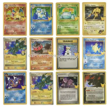 183200Point HP Raichu Pokemon Gold Metal Super Card Blastoise Eevee Sylveon  Mewtwo Pikachu Battle Collection Trading Iron Card