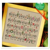 【CC】 song cross stitch kit x-mas gift cartoon design 14ct 11ct linen flaxen embroidery needlework