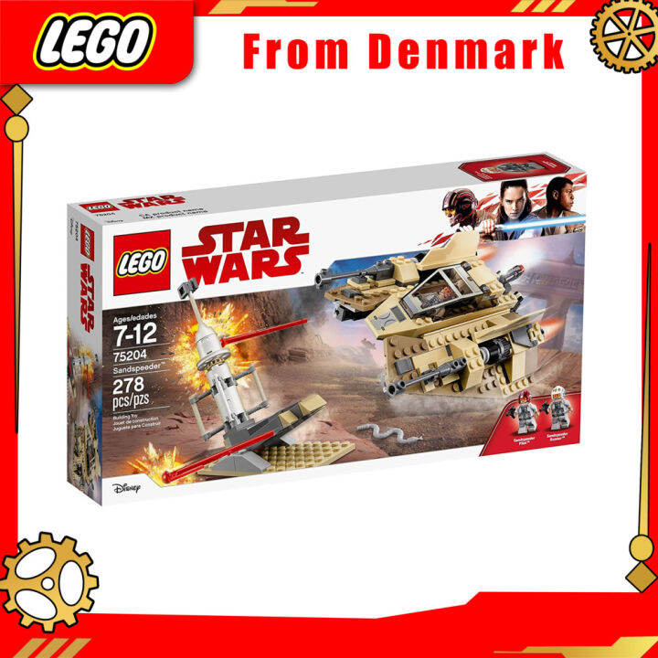 From Denmark】LEGO Disney Star Wars Sandspeeder 75204 Building Kit