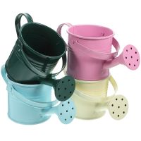 【CC】 5pcs Watering Can Kids Garden Pot for Office Indoor Outdoor ( Color )