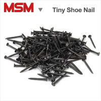 Black Tiny Shoe TacksNails Length 10mm 13mm 16mm 19mm 22mm 25mm Square Shank 1.1mm dia. For Shoes Furniture Repairs