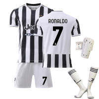 [ในสต็อก] N0.7 Cristianos Ronaldos N0.10 Paulos Dybalas ผู้ชายเด็กแขนสั้นฟุตบอลย์ Juventus 2122ใหม่ผู้ใหญ่การฝึกอบรมย์ชุด