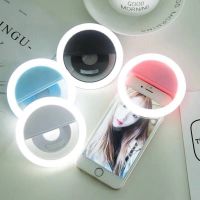 LED Portable Mobile Phone Selfie Ring Light For Xiaomi Huawei iPhone Laptop iPad YouTube Live LED Clip-on Ring Light Fill Lamp
