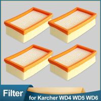 Filter for KARCHER MV4 MV5 MV6 WD4 WD5 WD6 P PREMIUM Vacuum Cleaner Hepa Filters for Karcher WD4000 to WD5999 Part 2.863-006.0