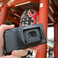 โลหะสีดำสแควร์เลนส์สำหรับ Ricoh GRIII GR3 GR3x เลนส์ Protector ผู้ถือ-ferrutghggf