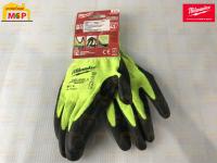 Milwaukee ถุงมือกันบาดระดับ 3 สะท้อนแสง Size L - Cut Level 3 Hi-Vis รุ่น 48-73-8932   ถูกที่สุด