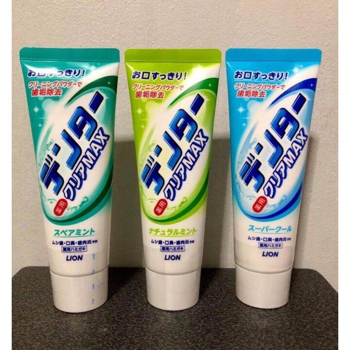 Lion Japanese Toothpaste Dentor Clear Max 140g Lazada PH