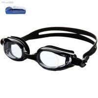 Swimming Goggles Professional Wide View Adult Soft Silicone No Leaking Adjustable Black PC Lens Anti Fog Men Women Comfortable