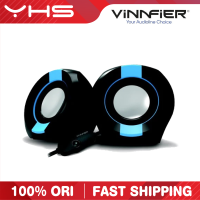 Vinnfier Icon 202แบบพกพา USB ขับเคลื่อนลำโพงคอมพิวเตอร์พลังงานขนาดเล็กสายคอมพิวเตอร์แล็ปท็อปสก์ท็อปมินิขนาดบ้านลำโพง