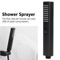 หัวฝักบัวแรงดันสูง ABS พลาสติก Hand-Held Shower Sprayer Bathroom Appliance