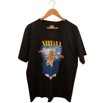 DSL001 เสื้อยืดผู้ชาย เสื้อวงNIRVANA  ผ้ายืด ใส่สบาย แต่งตัวง่าย เสื้อผู้ชายเท่ๆ เสื้อผู้ชายวัยรุ่น