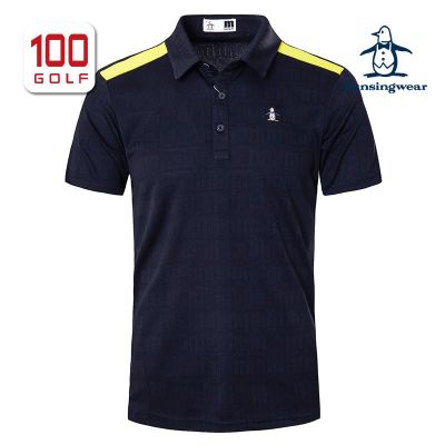 Wanna Munsingwear/star granville golf clothing mens summer leisure sport POLO shirts with short sleeves golf