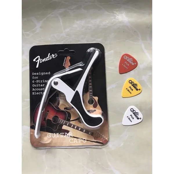 Fender Capo for Acoustic Classic Guitar with free 3 Picks! Lazada PH