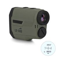 【LZ】✸  Golf Laser Rangefinder com Flag-Lock Slope Pin medidor de distância para caça monocular 1000m 6x Ampliação