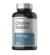 Horbaach Choline Inositol 1000mg - Viên uống hỗ trợ chức năng não, gan