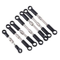 7Pcs Front Rear Tie Rod Linkage Servo Link Rod Set for Wltoys 144001 144010 124016 124017 124019 RC Car Spare Parts