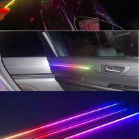 For 18 In1 Symphony Strip Car accessories RBG 64 color car Ambient Interior Acrylic Strip Guide Fiber Optic car Interior light