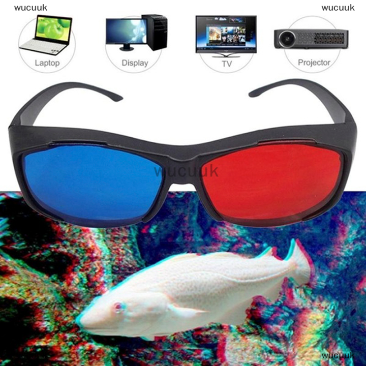 wucuuk-red-blue-3d-แว่นตากรอบสีดำสำหรับมิติ-anaglyph-tv-movie-dvd-game