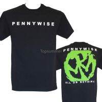 เสื้อยืดผู้ชาย Pennywise All Or Nothing Metal S-3Xl ใหม่เสื้อยืดผู้ชายผ้าคอตตอน100% ฤดูร้อน2018