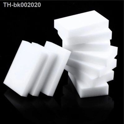 ✒﹍ 100 pcs/lot Wholesale White Magic Sponge Eraser Melamine Cleanermulti-functional Cleaning 100x60x10mm