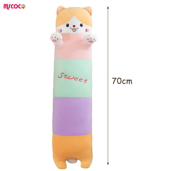 ของเล่นตุ๊กตายัดไส้แมวจำลอง-mscoco-boneka-mainan-จำลองน่ารักสร้างสรรค์ของขวัญสะดวกสบายสำหรับเด็กเด็ก