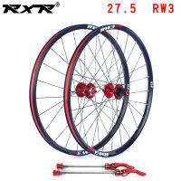 RXR จักรยานเสือภูเขา Wheelset 27.5นิ้ว RW3 MTB อลูมิเนียมดิสก์เบรก5แบริ่ง7-11speed ผ่านเพลา /Qr จักรยานล้อ