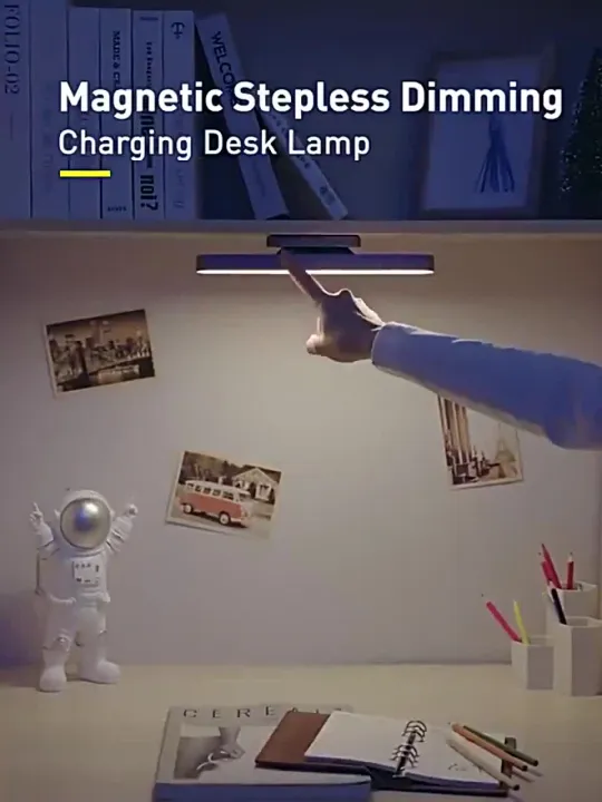 Lab Lamp โคมไฟไร้สาย โคมไฟติดโต๊ะ โคมไฟเพดาน มีแบตในตัว Baseus