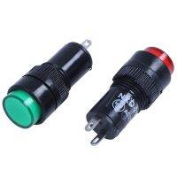 【The-Best】 Azam Sons AC 220 V 2 Signaling Lamps Red Green Pilot Lights Bulb Indicator 12ชิ้น