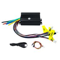 Brushless Motor Controller 75100 FOC Single Drive ESC for Electric E-Bike Scooter 4-16S 50A 75V Speed Controller