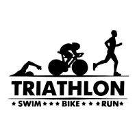 Alialauto สติกเกอร์รถ Triathlon ว่ายน้ำวิ่งนักกีฬาอุปกรณ์ตกแต่งรถยนต์กีฬารูปลอกไวนิลสำหรับ Audi Toyota สมาร์ท17Cm * 11Cm