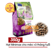 Thức Ăn Hạt Cho Mèo Minimax Vị Cá Ngừ & Gà 350g - Nông Trại Thú Cưng