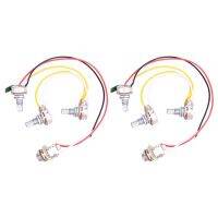 2 Set of JB Bass Guitar Wiring Harness-Prewired with 3-500K Pots