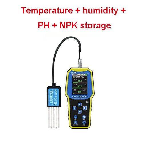 LCD Soil Detector Temperature And Humidity + EC + PH + NPK 7 In 1 ...