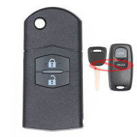 Keyecu หมายเลขรุ่น41528หรือ41797 2ปุ่ม315MHz ชิป4D63อัพเกรด Flip Remote Car Key Fob สำหรับ Mazda Visteon