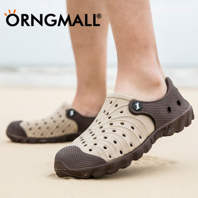 ORNGMALL รองเท้าแตะผู้ชายสำหรับรองเท้ากีฬา,รองเท้าดำน้ำรองเท้าน้ำนอกชายฝั่งรองเท้าว่ายน้ำรองเท้ากีฬาผู้ชายรองเท้าแตะ