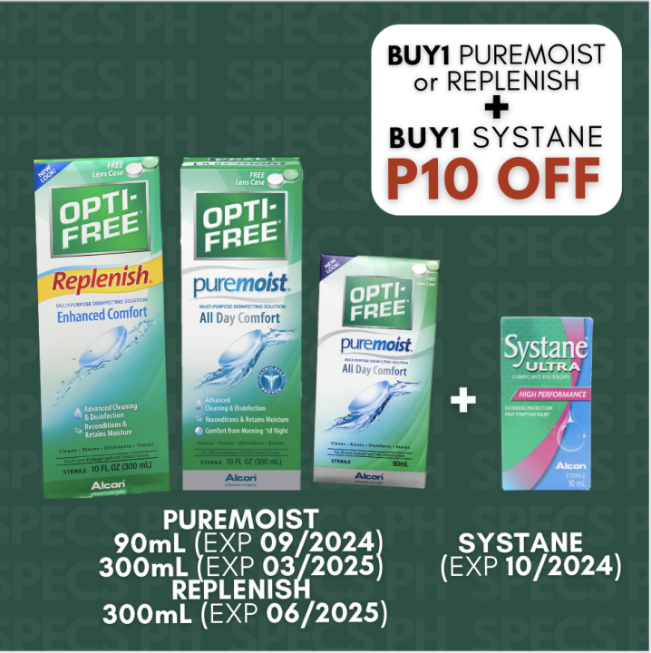Alcon Systane Ultra Lubricant and Alcon Puremoist Solution PROMO ...