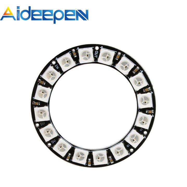 Aideepen 16bit WS2812 5050 RGB LED Builtin Fullcolor Driver Light Development Board Lazada