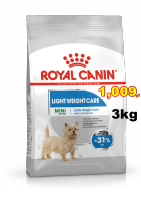 Royal canin Mini light weight care 3kg สูตรสำหรับพันธุ์เล็กควบคุมน้ำหนัก ขนาด3กก. Exp.08/2024