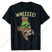 Funny Runnin Shirt Marathon Runners Gift Sloth Turtle Snail Tshirt Coming Custom T Shirts Cotton Tees For Men 100%