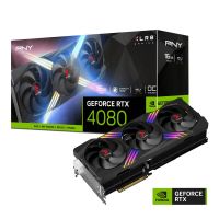 PNY GeForce RTX 4080 16GB OC XLR8 Gaming Verto TF Graphics Card การ์ดจอ (VCG408016TFXXPB1-O)