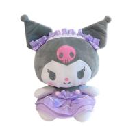 Kuromi Mymelody KT ตุ๊กตาของเล่นตุ๊กตาอนิเมะแมว Plushie ตุ๊กตาตกแต่งบ้านสำหรับสัตว์ยัดไส้ของขวัญวันเกิดเด็กหญิงตุ๊กตาห้อยของ