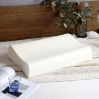 40x60cm30x50cm Thailand Pure Natural Latex Pillow Correction Neck Protection Vertebra Health Orthopedic Pillow Rebounds Slowly