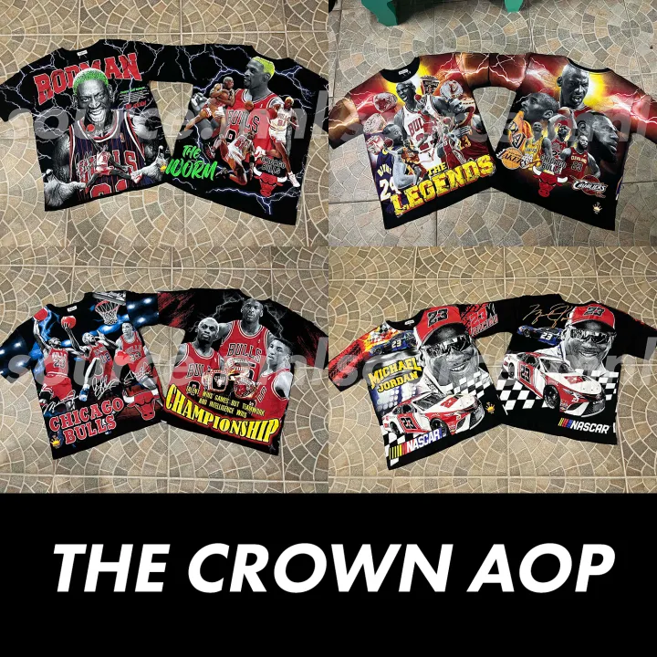 Source.Mnl The Crown Front & Back All-Over-Print Tees | Lazada Ph